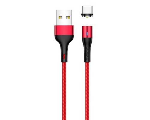 Дата кабель USAMS US-SJ337 U29 Magnetic USB to Type-C (2m) (00000049229_1)