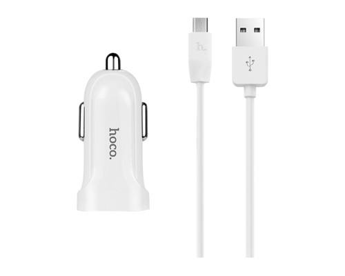 АЗУ Hoco Z2A (2USB 2.4A) (+кабель microUSB) (00000034165_1)