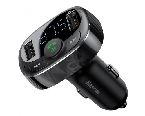 АЗУ Baseus Bluetooth FM Launcher Standart Edition 2.4A 2USB (00000037595_1)