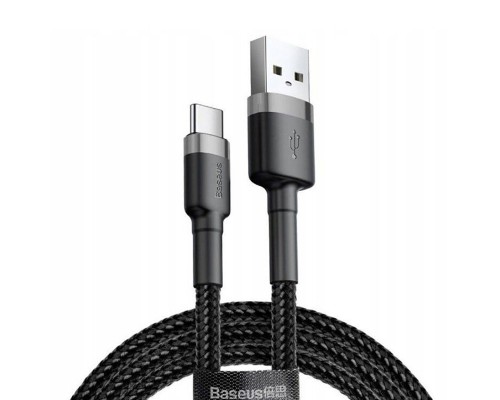 Дата кабель Baseus Cafule Type-C Cable 3A (1m) (CATKLF) (00000031871_1)