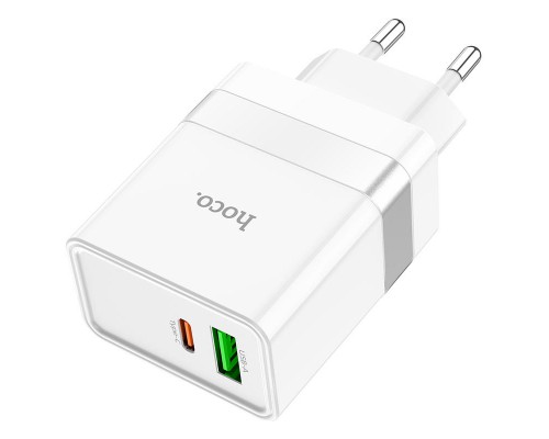 СЗУ Hoco N21 Topspeed PD30W+QC3.0 (1USB/1Type-C/3A) (00000052980_1)