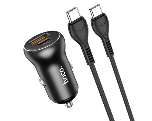 АЗУ Hoco NZ5 Smooth road PD30W + QC3.0 + Type-C to Type-C (00000055921_1)