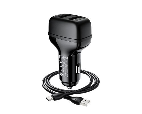 АЗУ Hoco Z36 (2USB/2.4A) + MicroUSB (00000040797_2)
