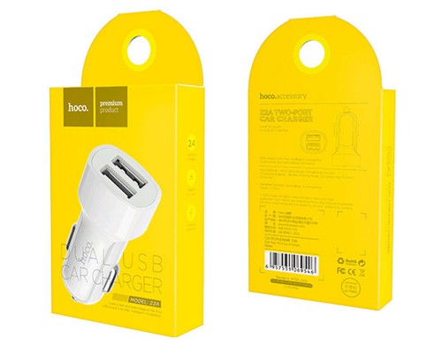 АЗУ Hoco Z2A (2USB 2.4A) (00000055903_1)