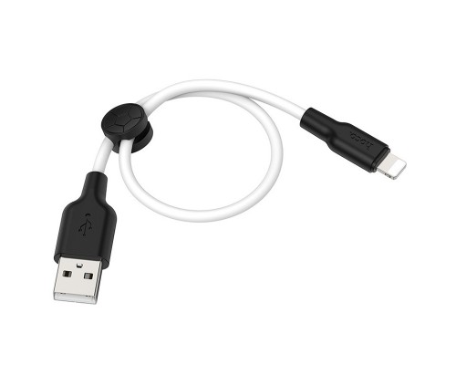 Дата кабель Hoco X21 Plus Silicone Lightning Cable (0.25m) (00000035242_1)