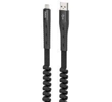 Дата кабель Hoco U78 "Cotton treasure elastic" MicroUSB (1.2М) (00000039185_1)