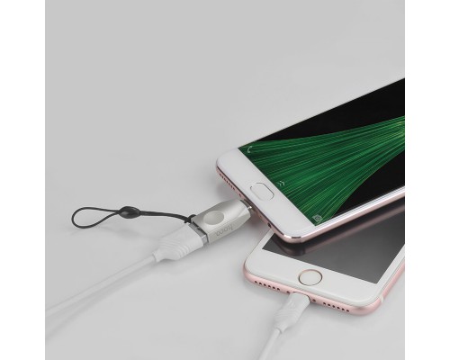 Переходник Hoco UA10 OTG USB to MicroUSB (00000032916_1)