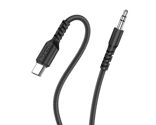 Аудио кабель Aux Hoco UPA17 (AUX 3.5 to Type-C) (1m) (00000052989_1)