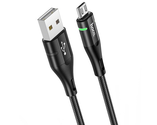 Дата кабель Hoco U93 "Shadow" MicroUSB (1.2 m) (00000040795_1)