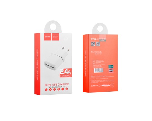 СЗУ Hoco C12 Dual USB Charger 2.4A (00000022974_1)