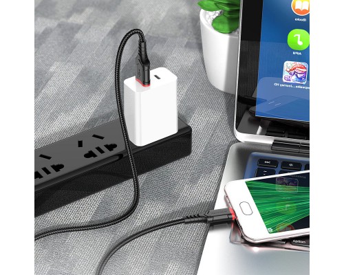 Дата кабель Borofone BX67 USB to MicroUSB (1m) (00000055384_1)