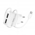 СЗУ Hoco C59A (2USB/2.4A) + Type-C (00000039224_1)