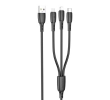 Дата кабель Borofone BX71 USB to 3in1 (1m) (00000056958_1)