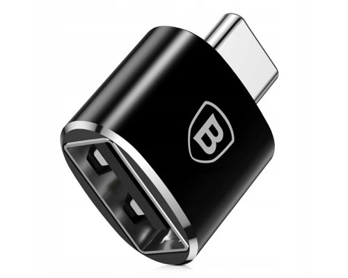 Переходник Baseus USB Male To Type-C Female Adapter Converter 5A (CAAOTG) (00000042381_1)