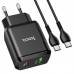 СЗУ Hoco N5 Favor 20W PD+QC3.0 Type-C to Type-C (00000043050_2)