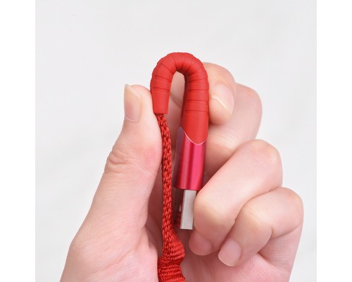 Дата кабель Hoco U78 "Cotton treasure elastic" lightning (1.2М) (00000039184_2)