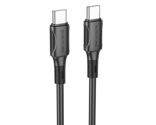 Дата кабель Borofone BX80 Type-C to Type-C 60W (1m) (00000060130_2)