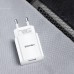 СЗУ USAMS US-CC075 T18 Single USB Travel Charger (EU) (00000034488_1)