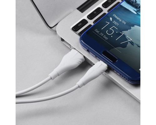 Дата кабель Borofone BX18 Optimal USB to Type-C (2m) (00000056906_1)