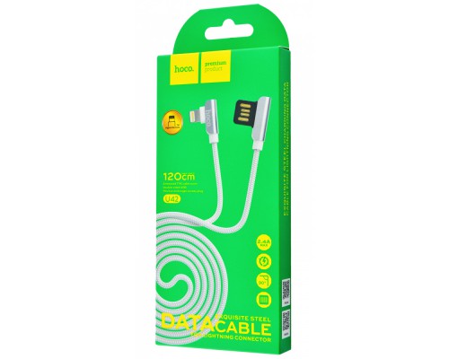 Дата кабель Hoco U42 Exquisite Steel Lightning cable (1.2m) (00000030960_2)