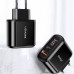 СЗУ USAMS US-CC085 T23 QC3.0+PD3.0 18W Digital Display Fast Charger （EU） (00000034483_1)
