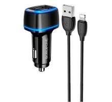 АЗУ Borofone BZ14 Max (2USB/2.4A) + Lightning (00000057598_1)