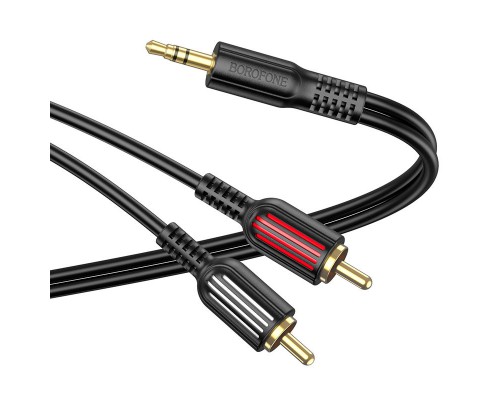 Аудио кабель Borofone BL11 3.5mm to double RCA (00000056867_1)