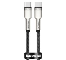 Дата кабель Baseus Cafule Series Metal Type-C to Type-C 100W (1m) (00000049172_2)