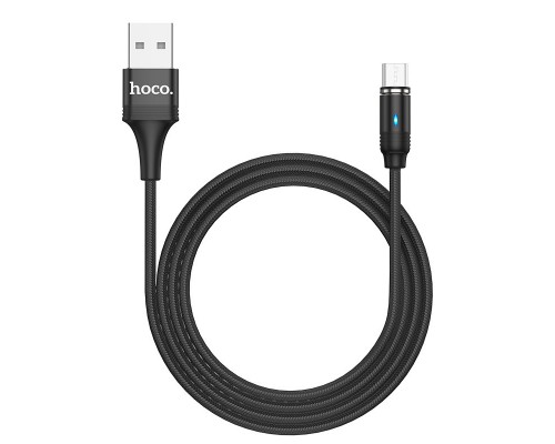 Дата кабель Hoco U76 "Fresh magnetic" MicroUSB (1.2m) (00000038167_1)