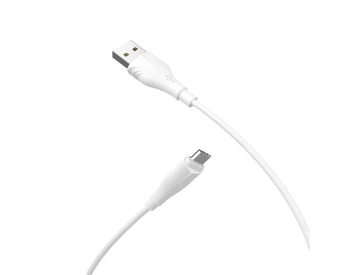 Дата кабель Borofone BX18 Optimal USB to MicroUSB (2m) (00000056879_1)