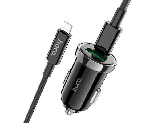 АЗУ Hoco Z44 Leading PD+QC3.0 (1USB/3A) +Type-C to Lightning (00000052973_1)