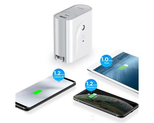 СЗУ + Power Bank Joyroom D-T189 (USB/Type-C) 5000 mAh (00000036622_1)
