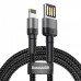 Дата кабель Baseus Cafule Lightning Cable Special Edition 1.5A (2m) (CALKLF-H) (00000031902_3)
