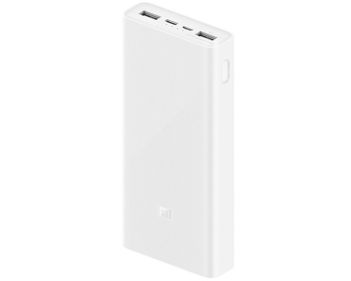 Портативное зарядное устройство Xiaomi Mi Power Bank 3 20000mAh (2USB+Type-C) (PLM18ZM/VXN4258CN) (00000041381_1)