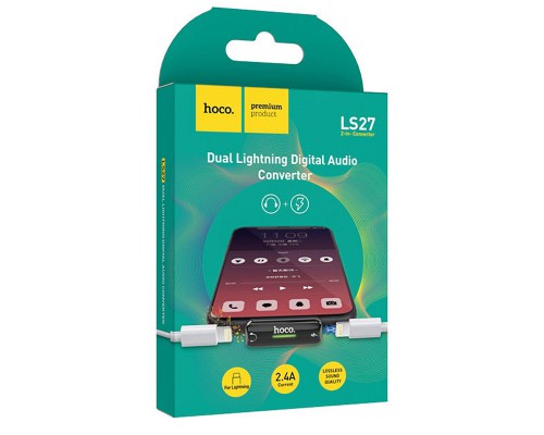 Переходник Hoco LS27 Dual Lightning (00000035246_1)