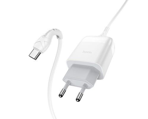 СЗУ Hoco C72Q Glorious QC3.0 18W (1USB/3A) + Type-C (00000041732_1)