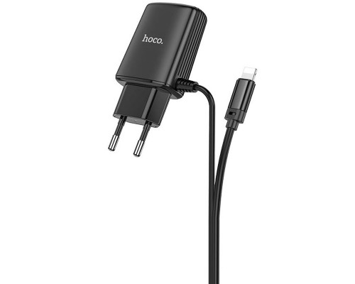 СЗУ HOCO C82A Real power dual port cable charger (for Lightning) (EU) (00000039928_1)