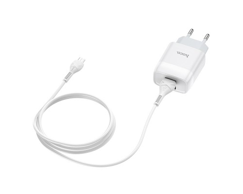 СЗУ HOCO C73A (2USB/2.4A) + microUSB (00000036214_1)