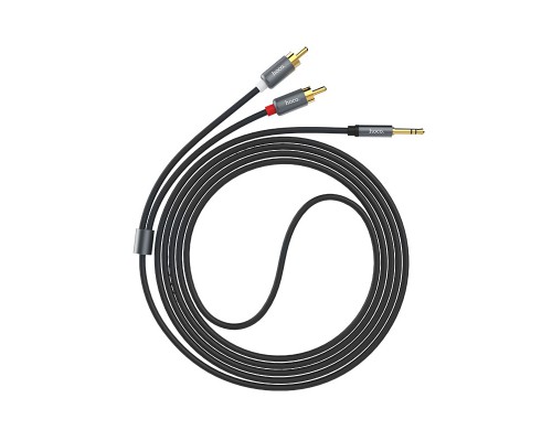 Аудио кабель Aux Hoco UPA10 Lotus Double RCA Audio 3.5 mm (1,5м) (00000032941_1)