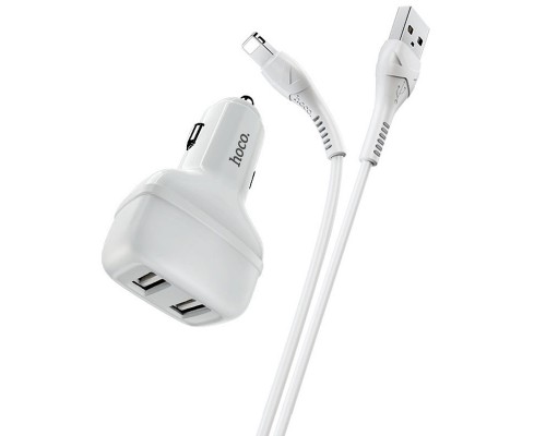 АЗУ Hoco Z36 (2USB/2.4A) + lightning (00000040073_1)