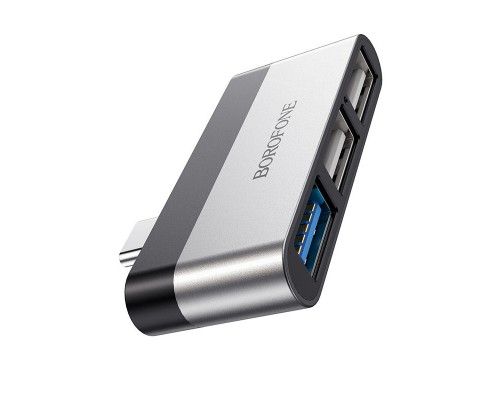 Переходник Borofone DH1 Type-C to USB (00000057042_1)
