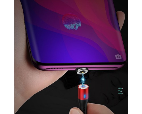 Дата кабель USAMS US-SJ337 U29 Magnetic USB to Type-C (2m) (00000049229_1)