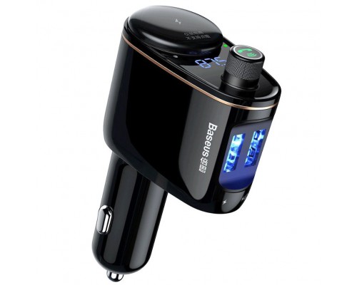 АЗУ Baseus Bluetooth FM Launcher Locomotive 3.4A 2USB (CCALL) (00000037597_1)