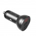АЗУ Baseus Digital Display Dual USB 4.8A Car Charger 24W with Three Primary Colors 3-in-1 Cable USB (00000039342_1)