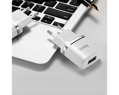СЗУ Hoco C11 USB Charger 1A (+кабель microUSB 1м) (00000022668_1)