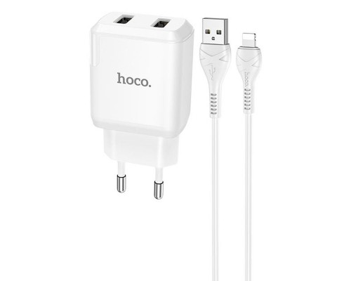 СЗУ HOCO N7 (2USB/2,1A) + USB - Lightning (00000049072_1)