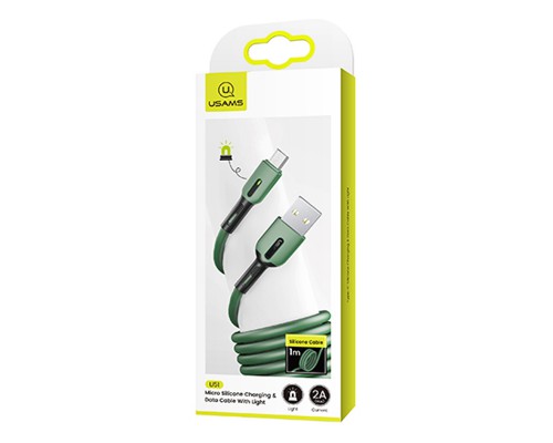 Дата кабель Usams US-SJ432 U51 Silicone USB to Micro USB (1m) (00000036160_2)