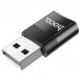 Переходник Hoco UA17 USB Male to Type-C Female USB2.0 (00000055828_1)