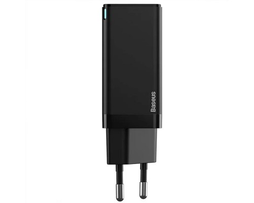 СЗУ Baseus GaN2 QC (2 Type-C/ 45W) + кабель Type-C to Type-C 65W (CCGAN) (00000048646_2)