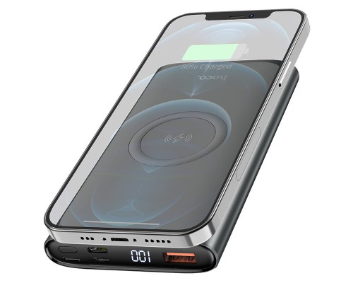 Портативное зарядное устройство Power Bank Hoco Q6 "Aegis" с БЗУ 10000 mAh (00000053004_1)